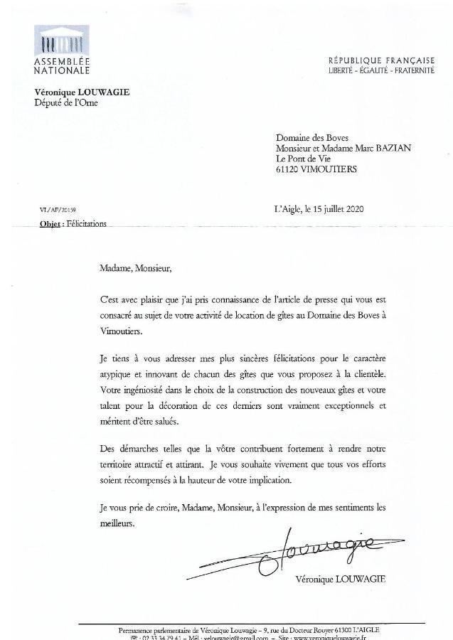 Gite Insolite "Le Coup De Foudre" Sa Vue Panoramique Vimoutiers المظهر الخارجي الصورة